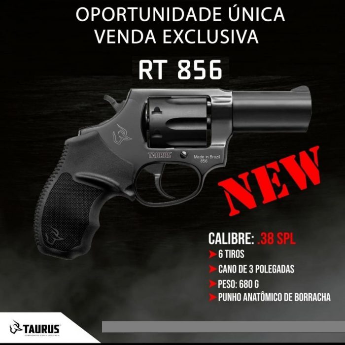 Revolver Taurus Mod Rt Cal Tiros Magnum Armas